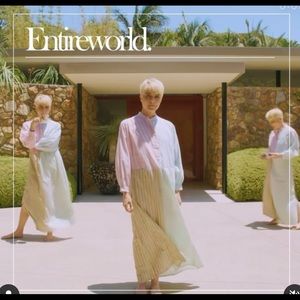 Entireworld Patchwork Dress Size M